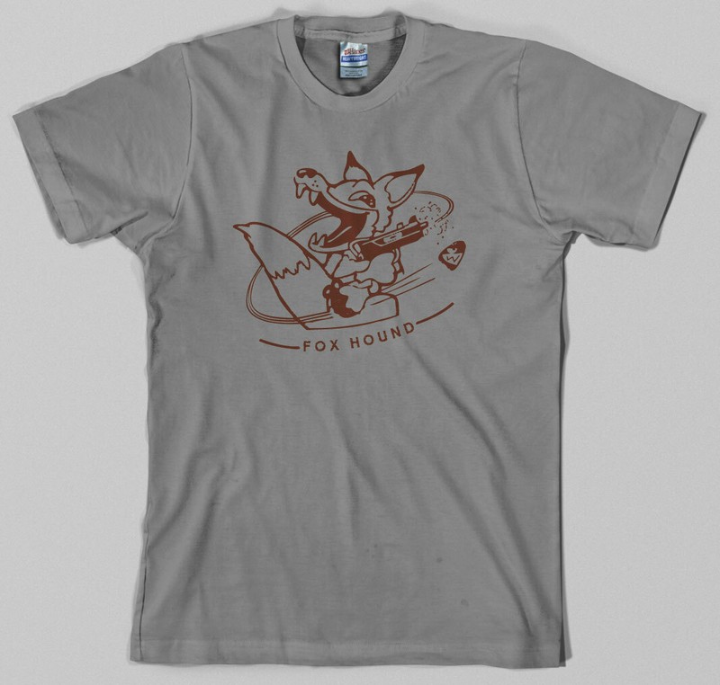 Foxhound T Shirt – metal gear solid, logo, solid snake, big boss, msx, nes, nint
