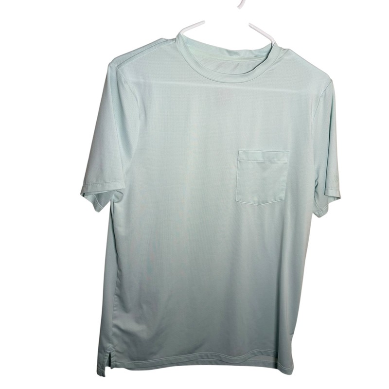 All In Motion T-Shirt Women’s Small Blue Vented Crew Neck Short Sleeve