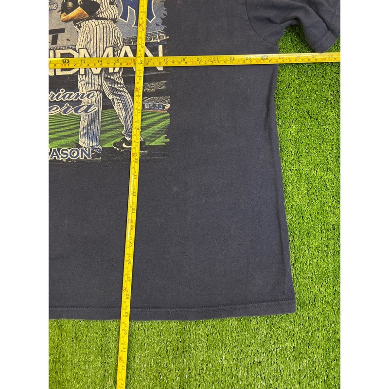 New York Yankees Mariano Rivera Exit Sandman Final Season Navy Blue Shirt XXL gallery