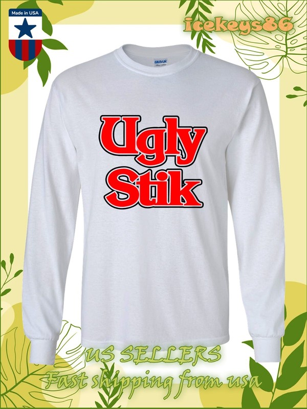 Ugly Stik Fishing Since 1976 Men's Long Sleeve T-Shirt American Size T-Shirt gallery