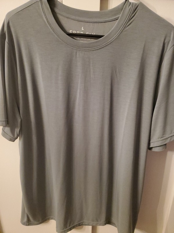 MENS FREEFLY LIGHTWEIGHT SHORT SLEEVE TSHIRT BRAND NEW OCEAN GREEn