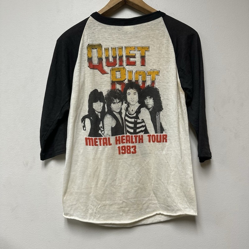 Quiet Riot Men’s Medium M Concert Tee Metal Health Tour 1983 Band Shirt Vintage gallery