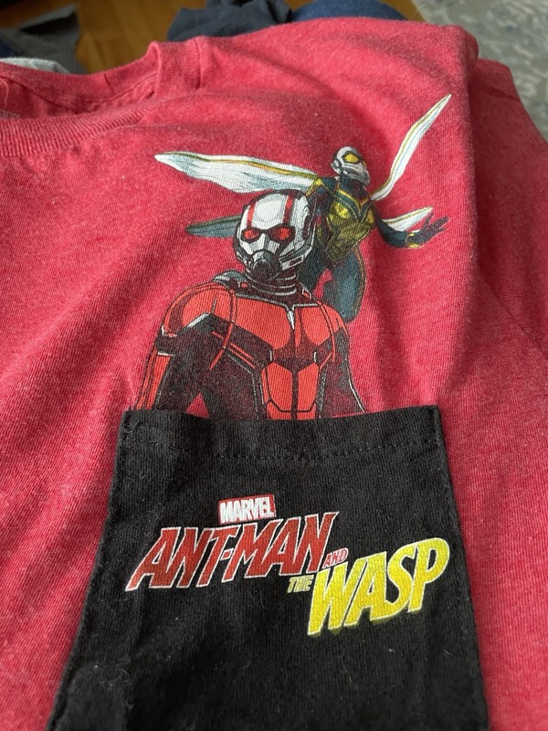Marvel ANT MAN And THE WASP T-Shirt Black Avengers Marvel Comics Sz M