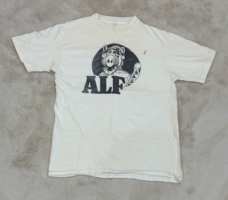 Rare Vintage 80’s Stanley DeSantis Alf TV Show Promo Shirt Size M/L