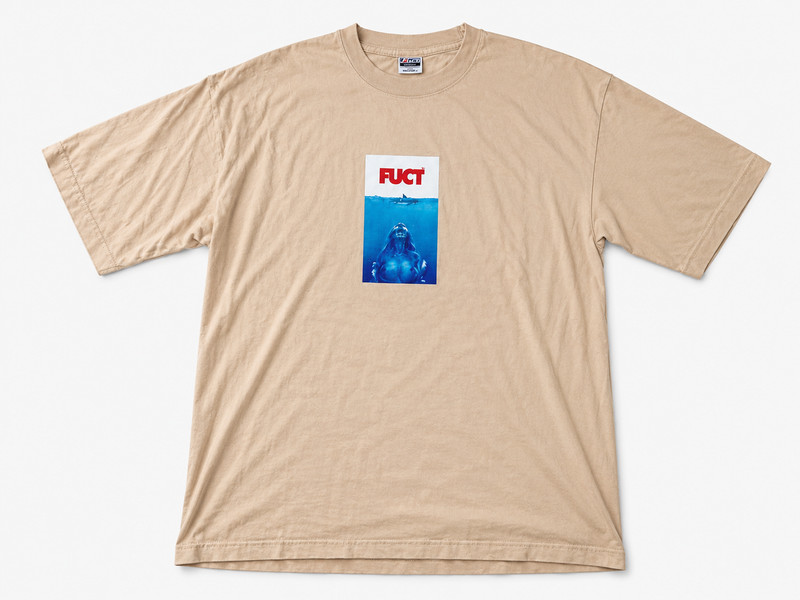 New FUCT T-Shirt Beige Size L / Made in USA