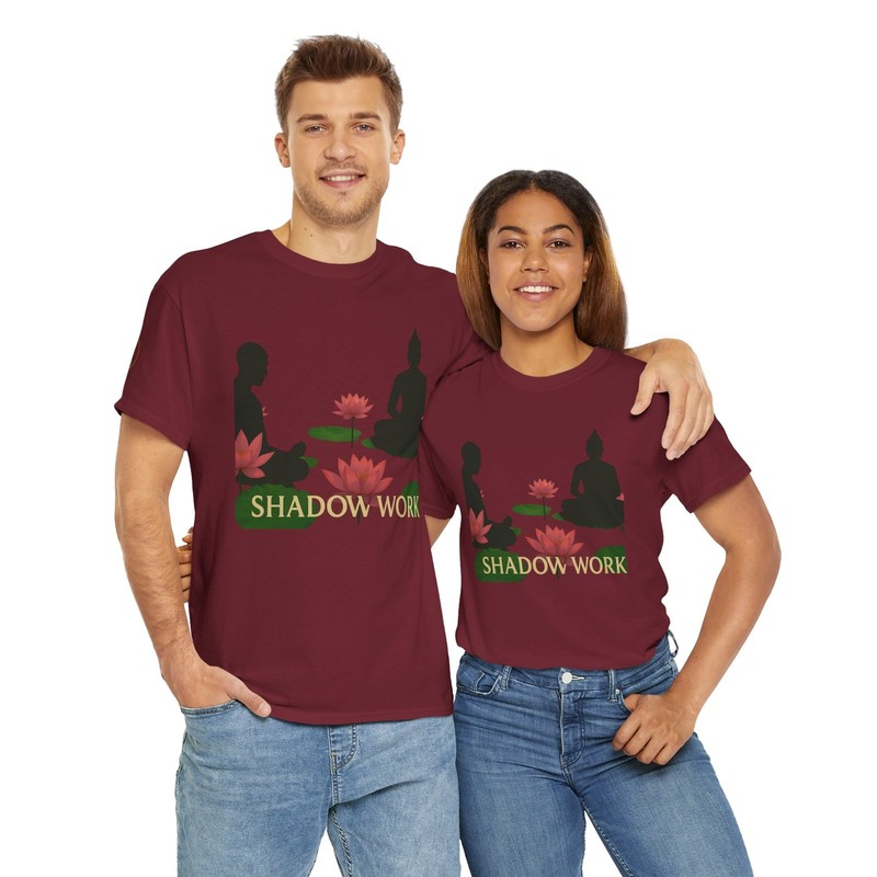 Shadow Work Buddha Teaching Unisex Tee, Triggered Thoughts Shirt, Meditation