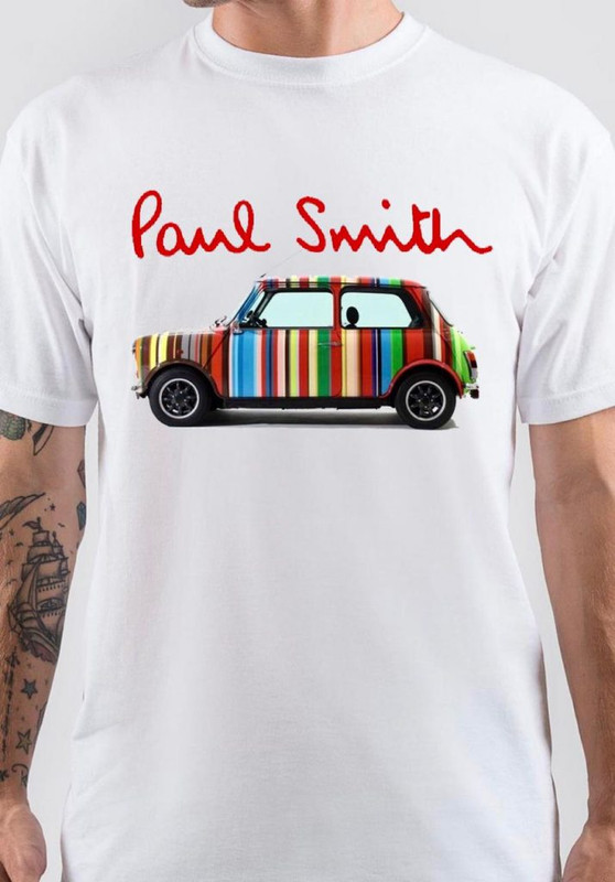 Paul Smith London Car T Shirt Full Size S-5XL