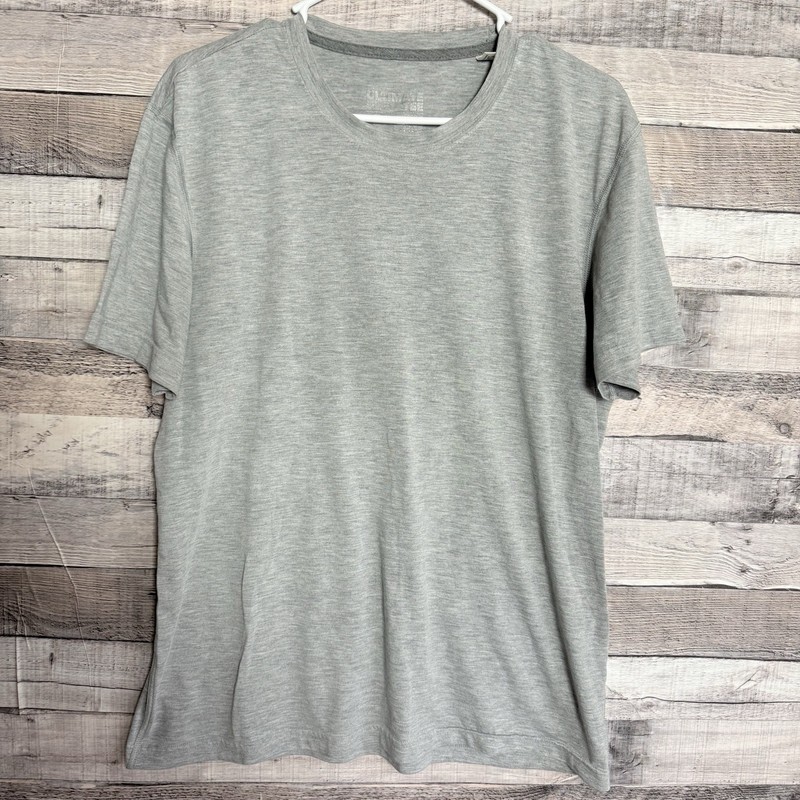 Adidas Ultimate Tee Shirt Men’s Size L Gray Short Sleeve Climalite