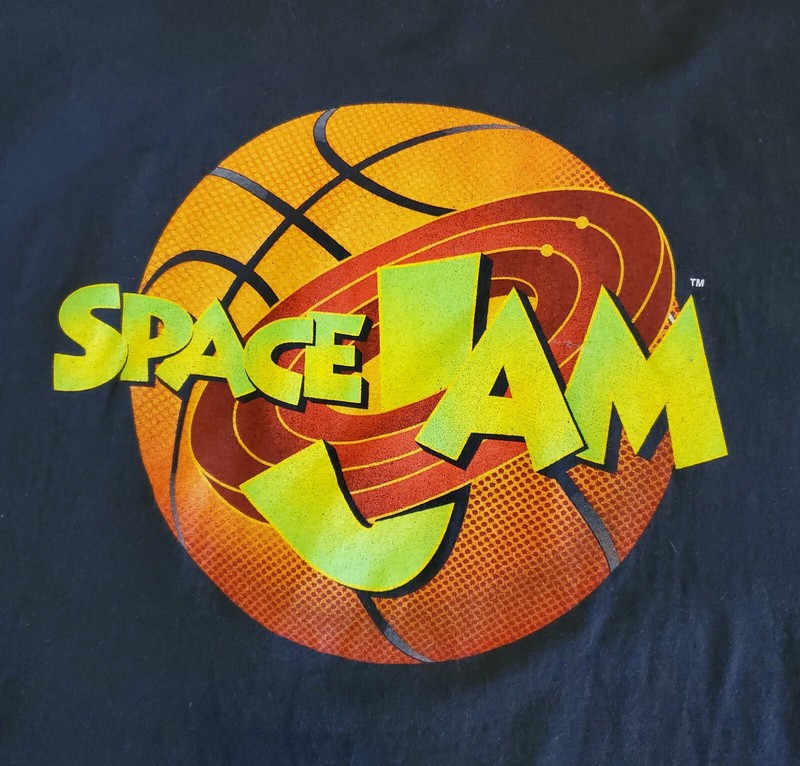 Space Jam Shirt Men 2XL Black Basketball Graphic Cotton Looney Tunes gallery
