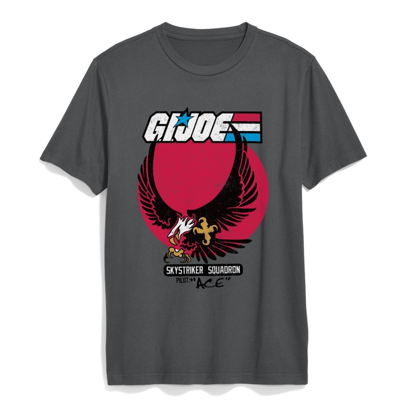 G.I. Joe Distressed Skystriker Squadron T-shirt Skystriker Squadron Shirt