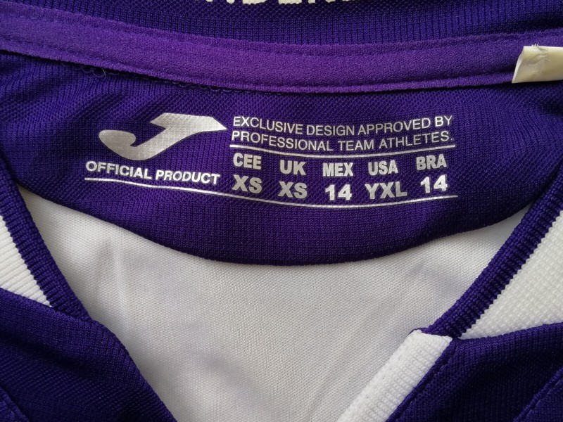Anderlecht Belgium 2019 - 2020 home football shirt jersey JOMA size XS - S gallery