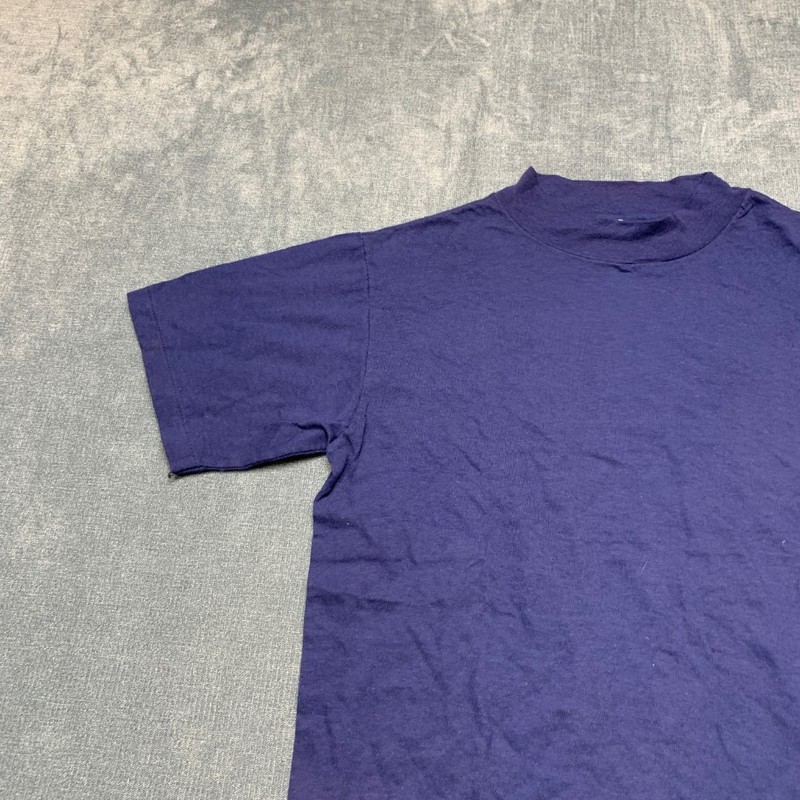 Vintage Hanes Beefy-T T Shirt Men's S 34-36 Purple Cotton Short Sleeve Classic gallery