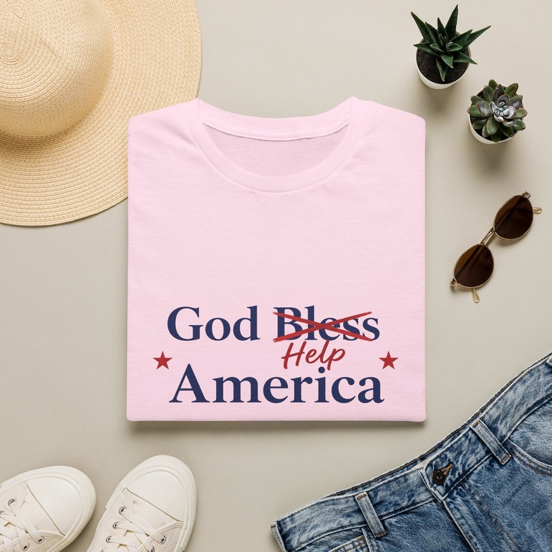 “God Help America” Graphic T-Shirt