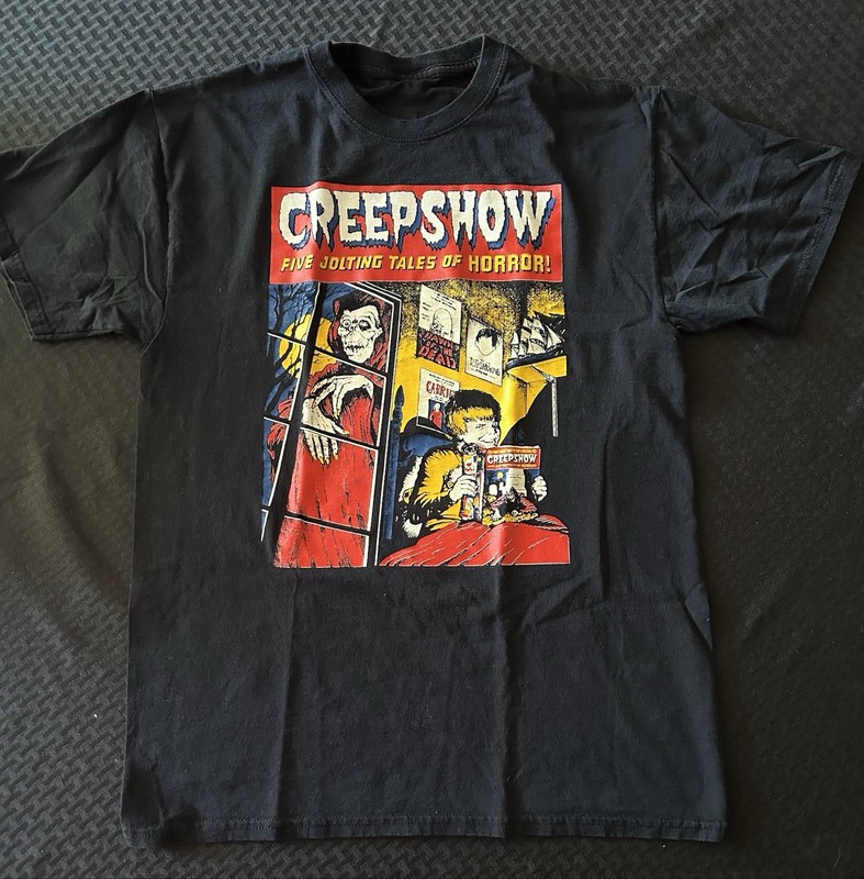 CREEPSHOW Shirt Stephen KING Ramones MISFITs EC Comics HORROR EMO Punk GOTH evil