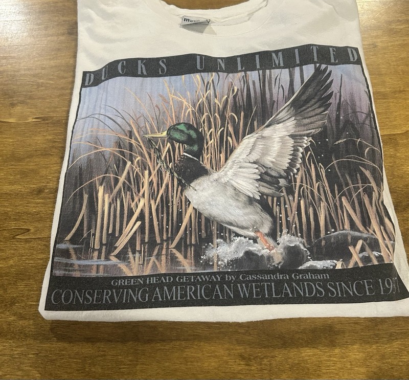Vintage Single stitch Ducks Unlimited Nature Tshirt
