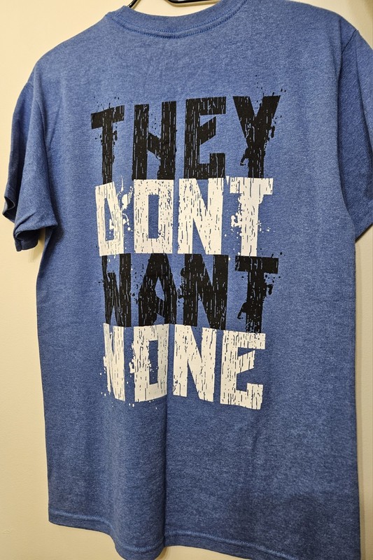 WWE AJ Styles 1st T Shirt "THEY DON'T WANT NONE" Adult Medium NEW 2016 gallery