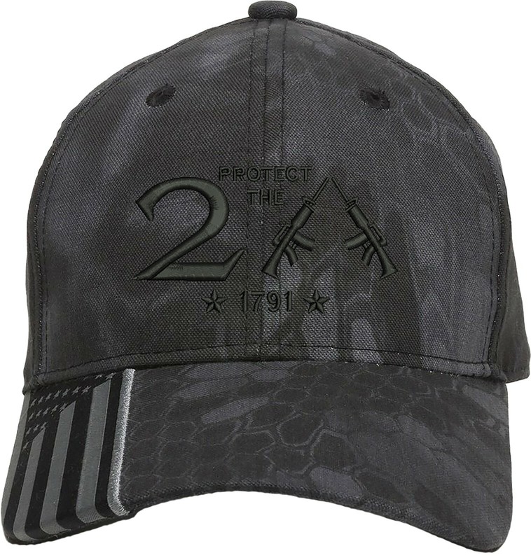 Protect The 2nd Amendment 1791 Guns Embroidered One Size Fits All Baseball Hats gallery