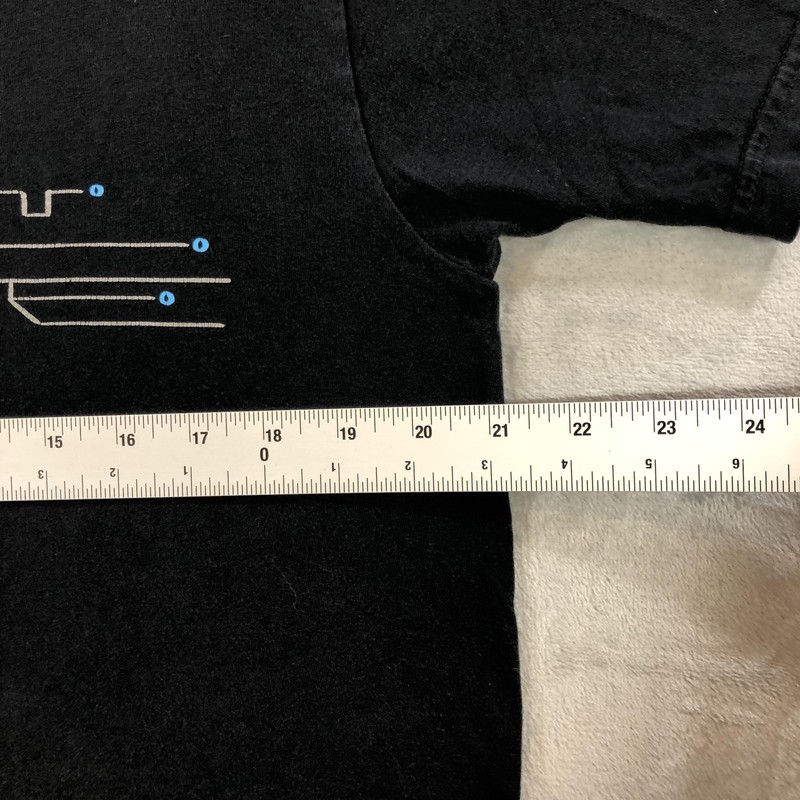 Google IO 2010 Shirt Mens Large Black American Apparel Made USA Graphic Tee gallery
