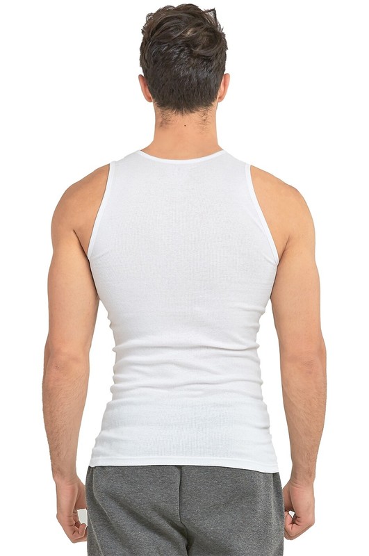 Mens 3 Pack Knocker White A-SHIRTS Small Medium Large XL 2XL 3XL gallery