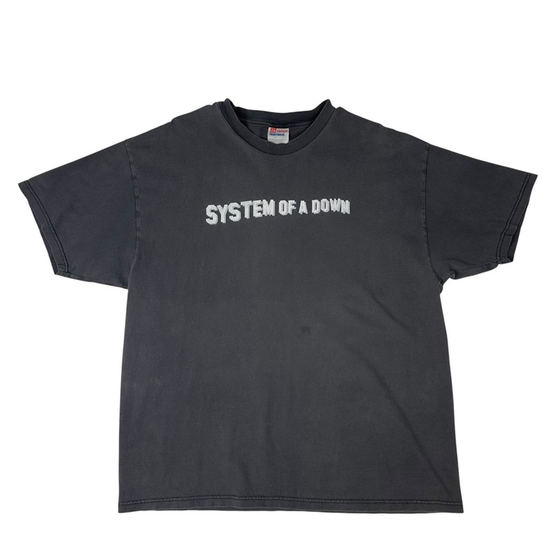Vintage System Of A Down Toxicity 2001 Tour Band T-Shirt Size XL