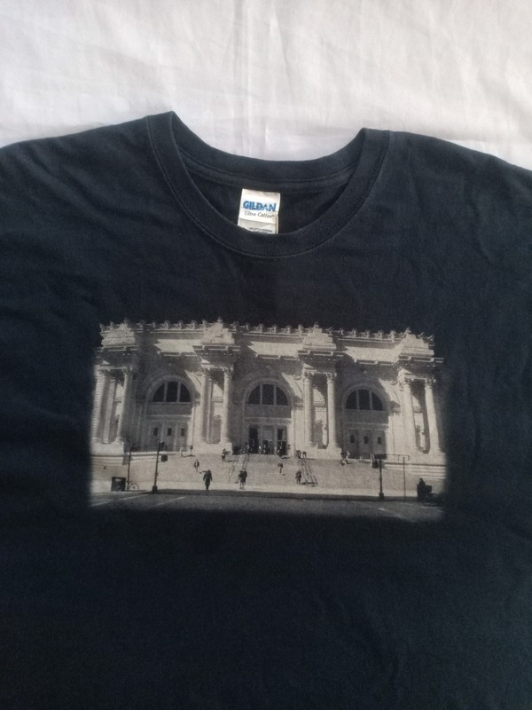 The Metropolitan Museum of Art New York Souvenir Photo T-Shirt NYC Size XL