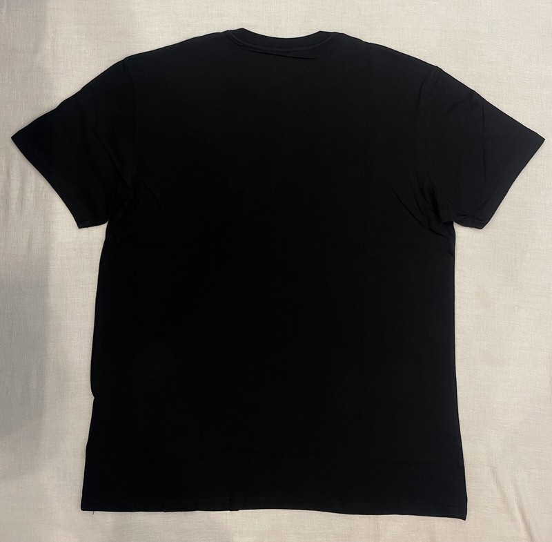 adidas Mens Logo Tee Golf T-Shirt (XL) Black/White ADVR2000 gallery