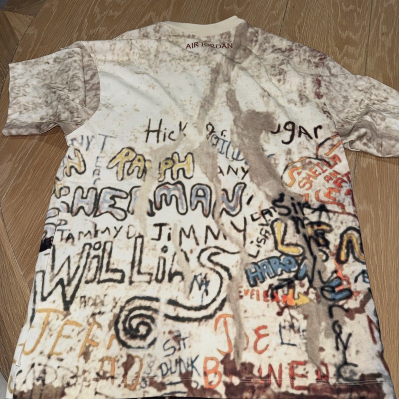 NIKE AIR JORDAN 85 GRAPHIC T SHIRT SAIL BROWN PLAYGROUND SZ MEN'S M HJ2362-133 gallery