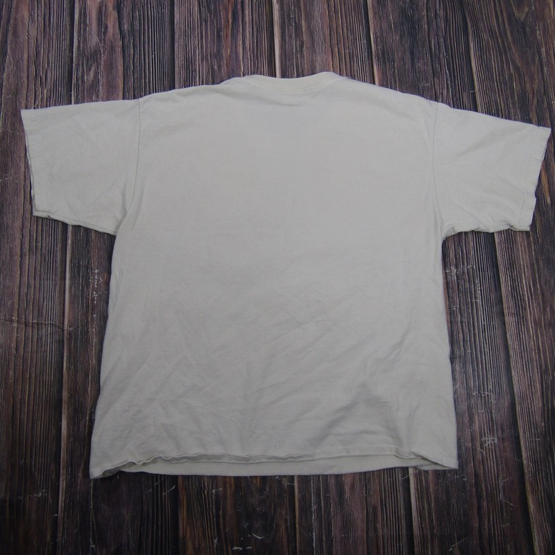 Gildan Cowgirl's Place Horse Shirt Mens Large White Western Graphic Tee gallery