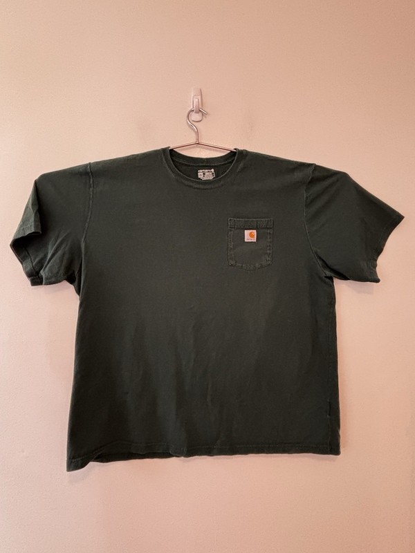 Iconic K87 Pocket T-shirt North Woods Heather Green Men Size 4XL