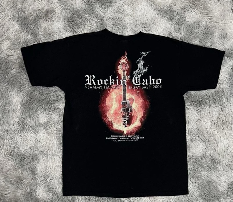 Rare Sammy Hagar Cabo Wabo Cantina T-shirt S to 5XL