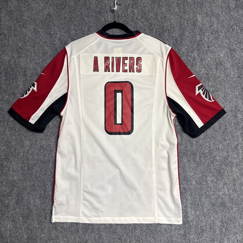 Atlanta Falcons NFL Team Apparel Long Sleeve T-Shirt Men’s Size L Red Cotton gallery