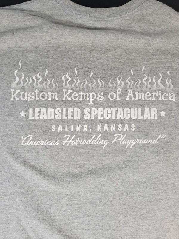 KKOA 2013 Leadsled Spectacular 2013 Tshirt Mens XL Gray Classic Street Cars gallery