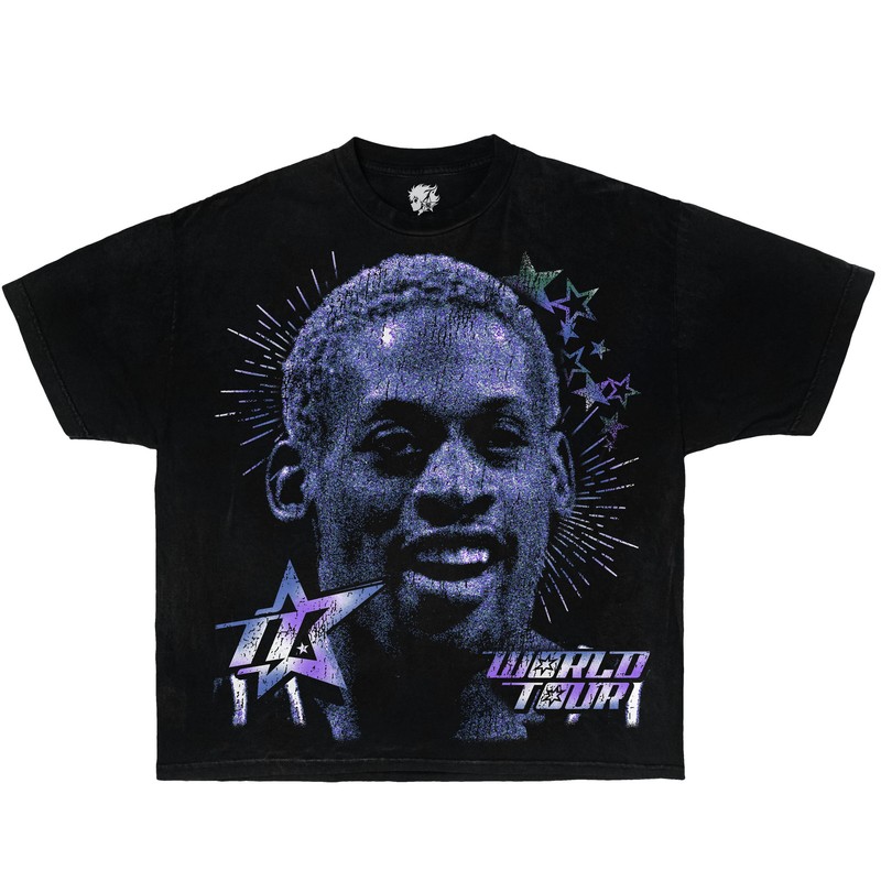 Dennis World Tour Neniom Vintage Boxy Shirt Streetwear Tee
