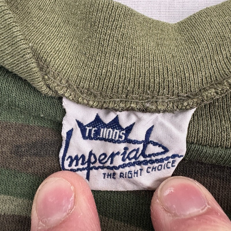 Vintage Camo Pocket T Shirt Adult Large Hunting Outdoor Nature 80s Made In USA gallery