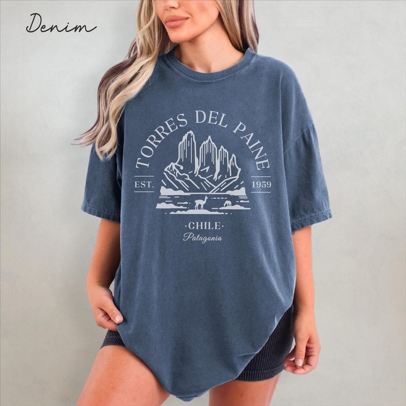 Torres del Paine Shirt Unisex Travel Gift for Chile Trip Lover Souvenir Tee