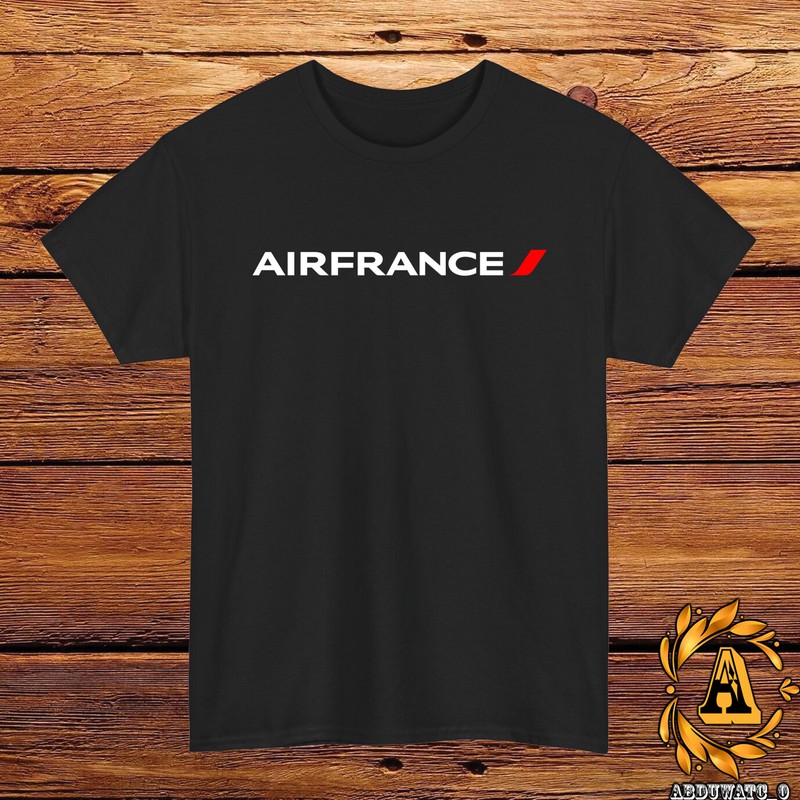 Air France Airlines Logo T-Shirt Black/Grey/White/Navy /Red/Light Blue S-5XL gallery