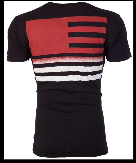 ARCHAIC by AFFLICTION Black FLYING RACERS Short Sleeve Slim Fit T-shirt NWT gallery
