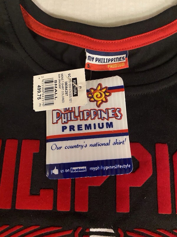 My Philippines Mens Small Premium Island Paradise Since 1898 Black Tshirt NWT gallery