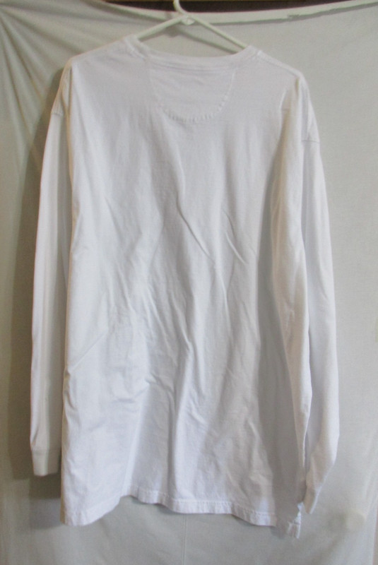 Duluth Trading Co T-Shirt T Long Sleeve Cotton T Shirt Men's 2XL White #106803 gallery