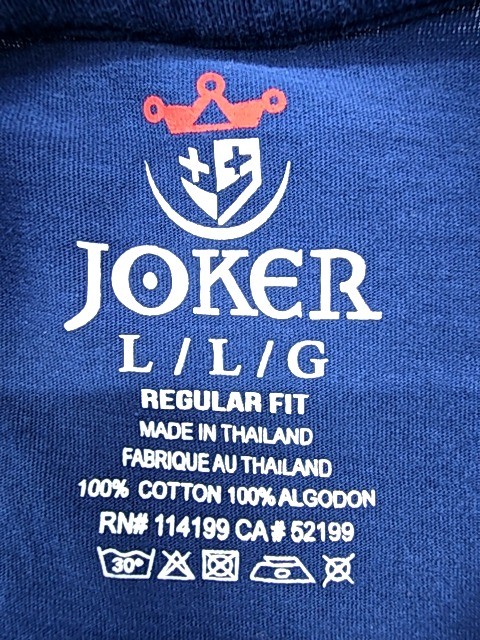 Joker Men's Navy 'Why So Serious' Graphic T-Shirt Size L gallery