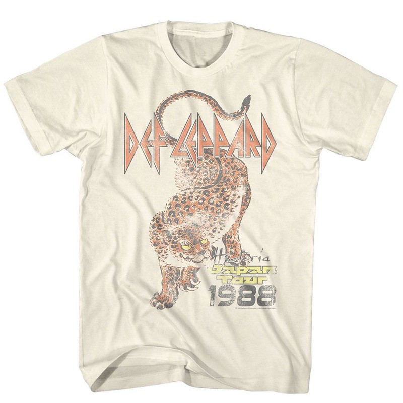 Def Leppard – Japan Tour 88 – American Classics Adult Short Sleeve T-Shirt