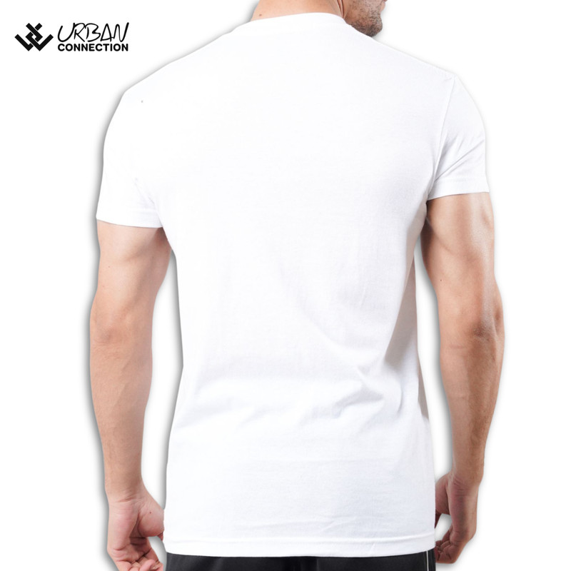 6 PACK Adult White Men's V-Neck T Shirt | Urban Connection | SMALL - 6XL gallery