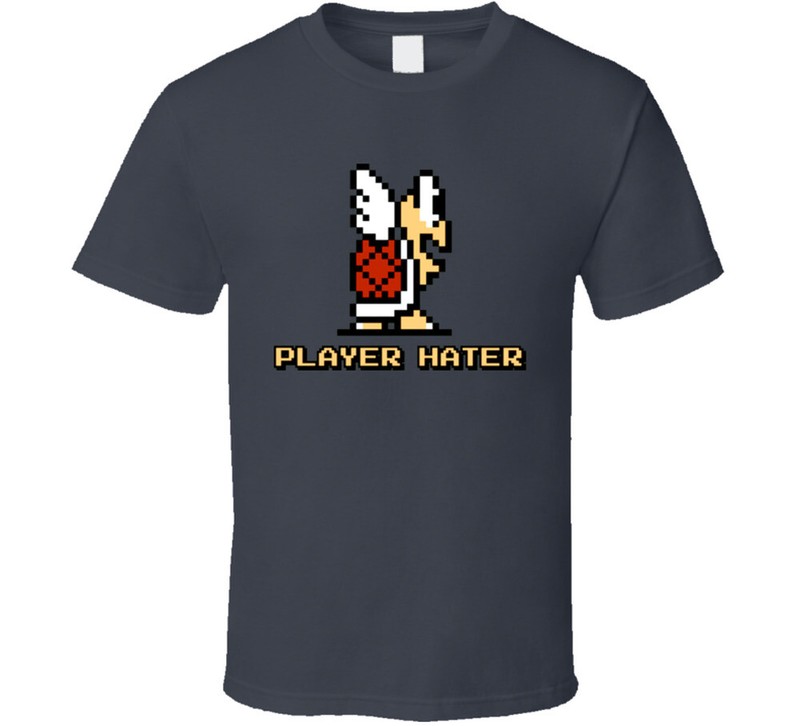 Player Hater NES Turtle Super Mario Brothers T Shirt