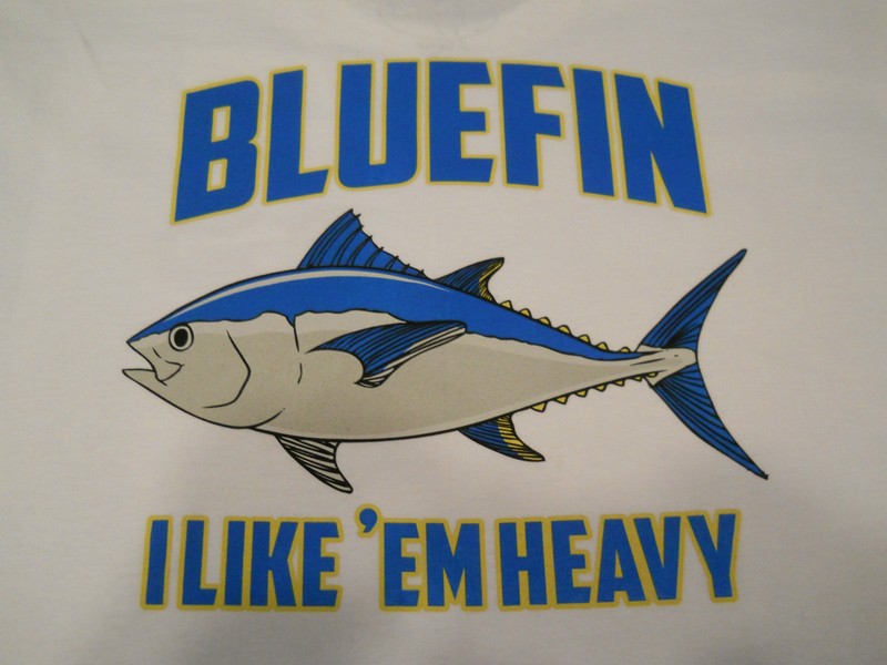 Tuna Fishing T-Shirt Bluefin “I Like’Em Heavy” Tuna Fishing Tee-Shirt Fishing