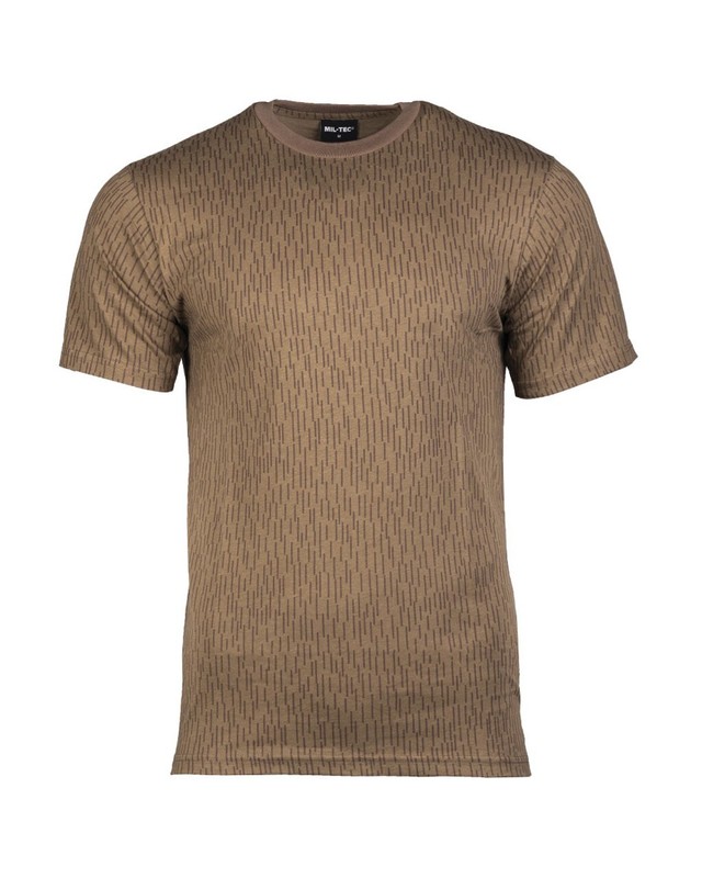East German T-Shirt Strichtarn Camouflage DDR Military Combat Army 100% Cotton