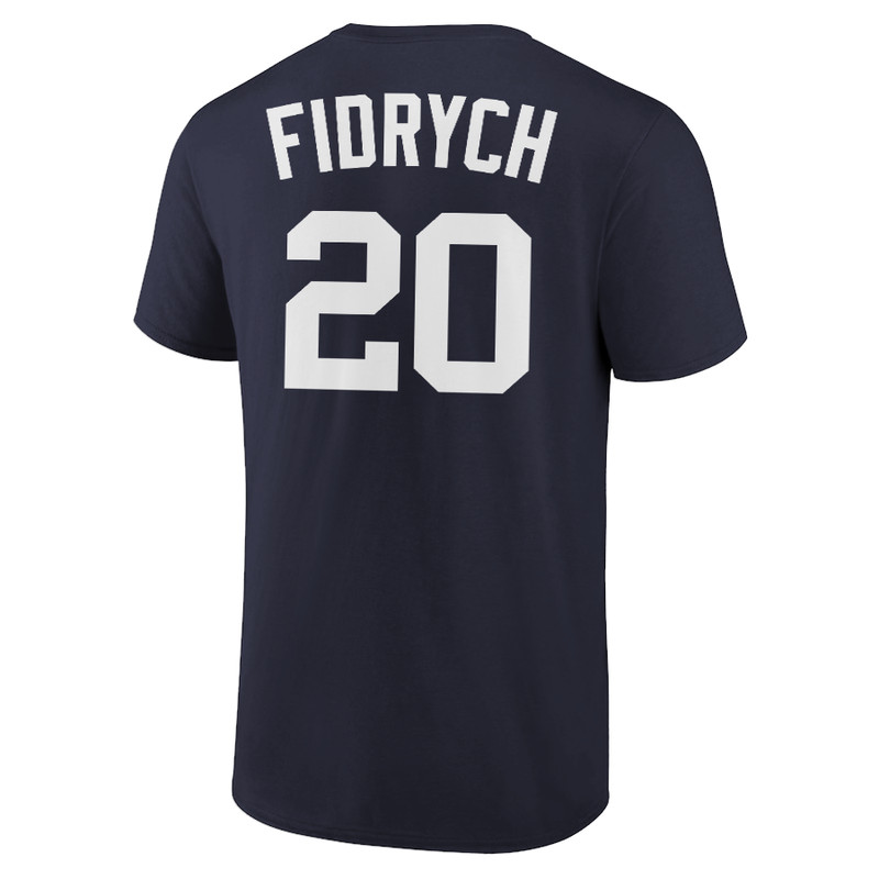 Mark Fidrych T-Shirt Detroit Tigers Player Name and Number Soft Jersey Tee gallery