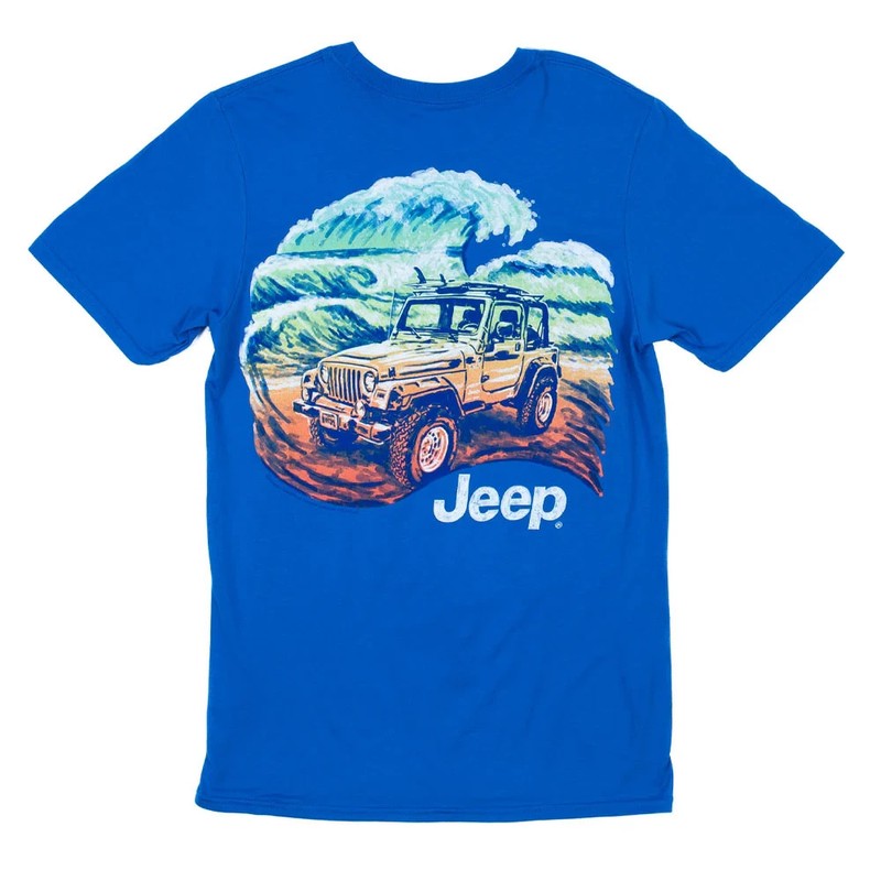Jeep Tidal Wave T-Shirt – brand new Jedco Licensed apparel XL