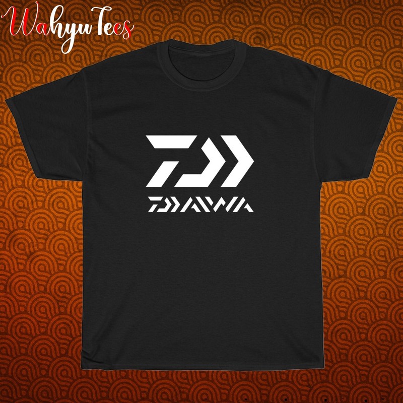 New Daiwa Fishing Logo Black/Grey/Navy/White Size S-5XL Unisex T-Shirt