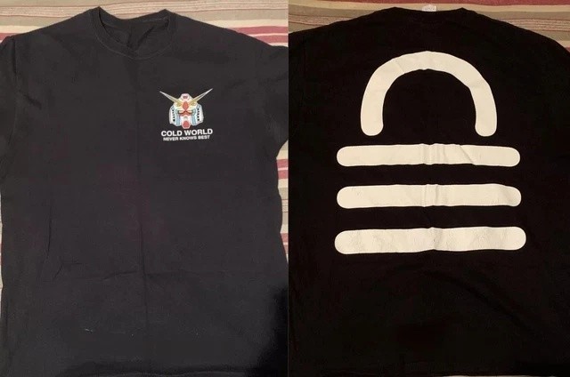 Vintage Cold World Gundam Loc T-shirt