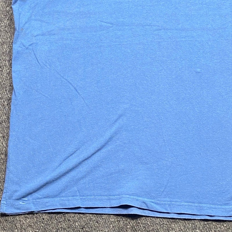 Faded Glory Muscle TShirt Sz L Mens Blue Skater Grunge Sleeveless Tank Top Solid gallery